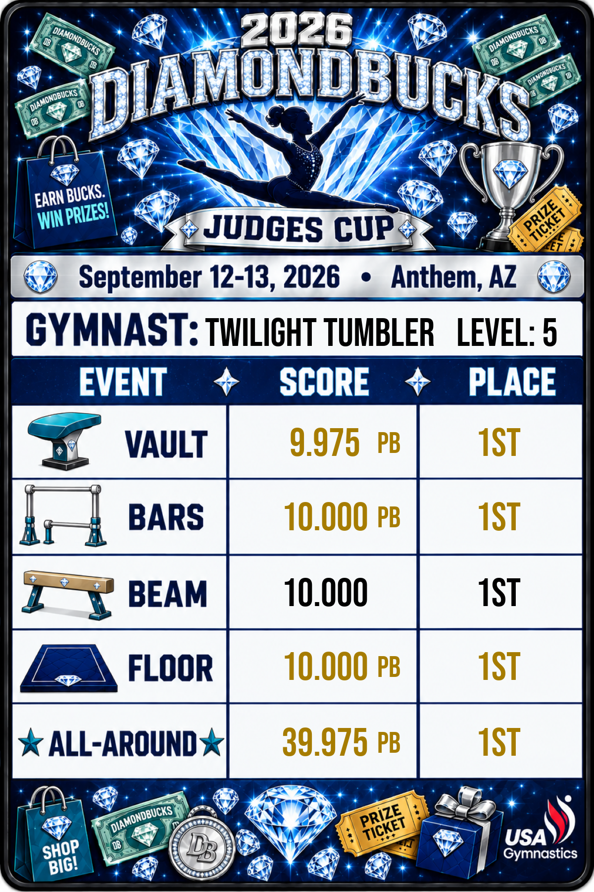 2026 AZ NAWGJ Judges Cup - Diamondbucks Invitational Meet Magnet