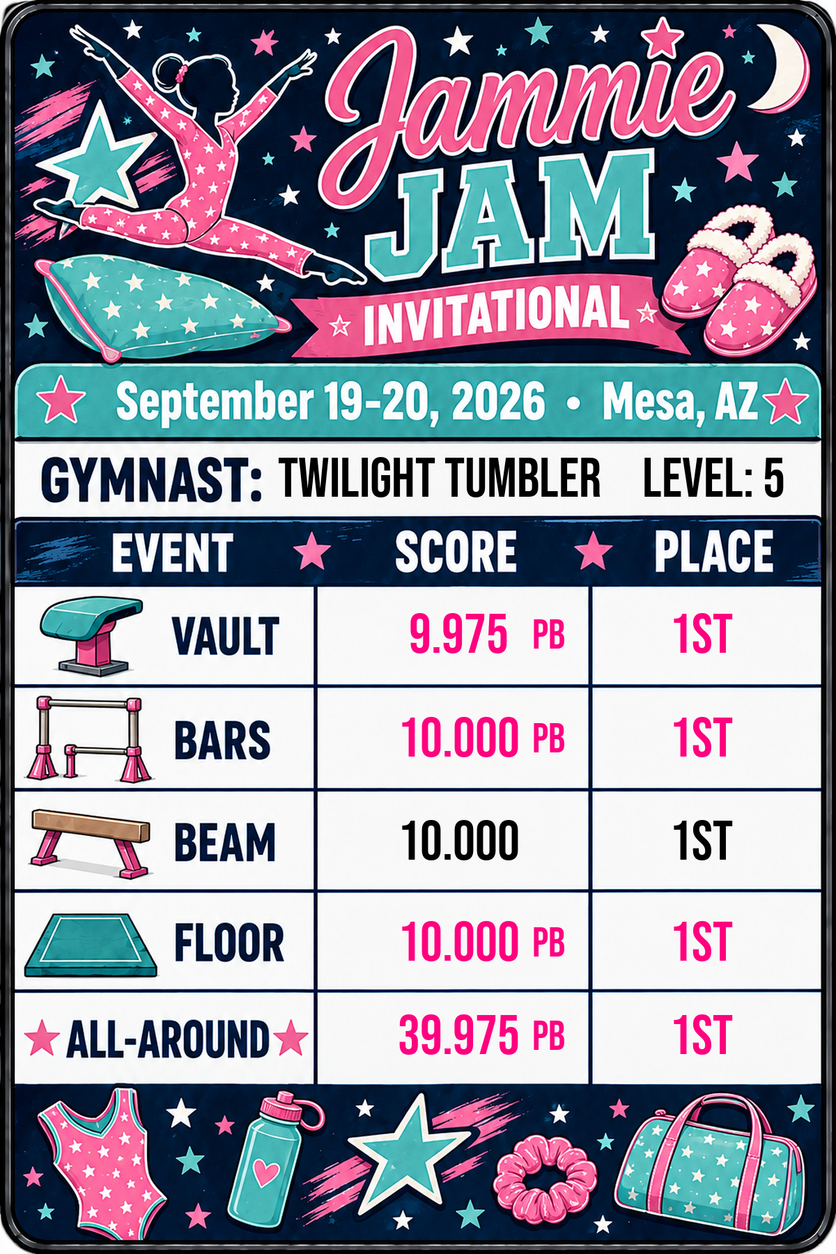 2026 Jammie Jam Invitational Meet Magnet