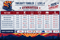 2026 Arizona Compulsory Gymnastics Season Summary Magnet